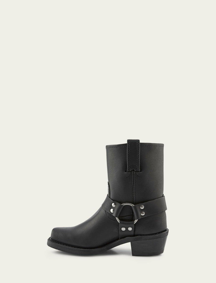 Women's Black Harness 8R Booties