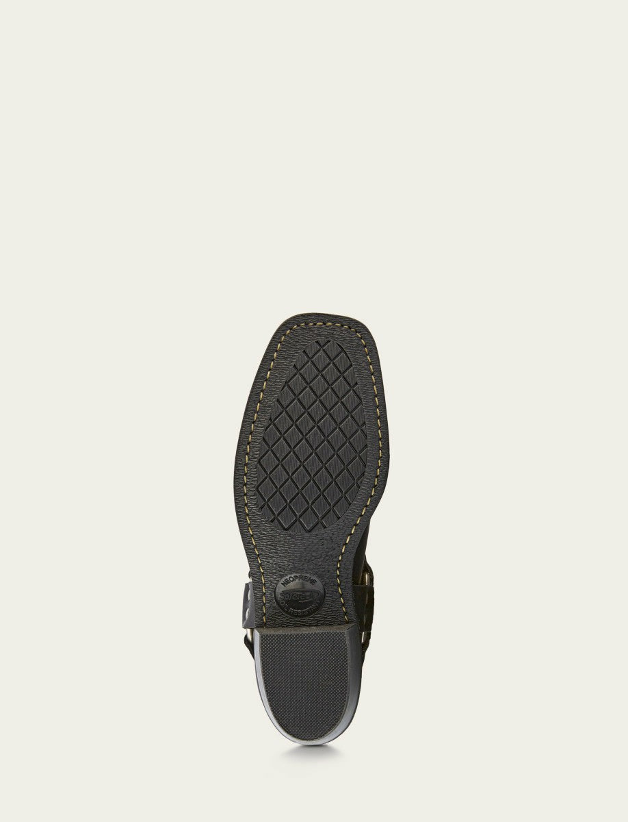 Women's Black Harness 8R Booties