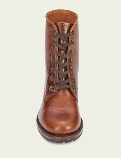 Women's Cognac Sabrina 6G Lace Up Booties