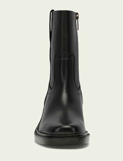 Women's Black Kate Short Inside Zip Boot