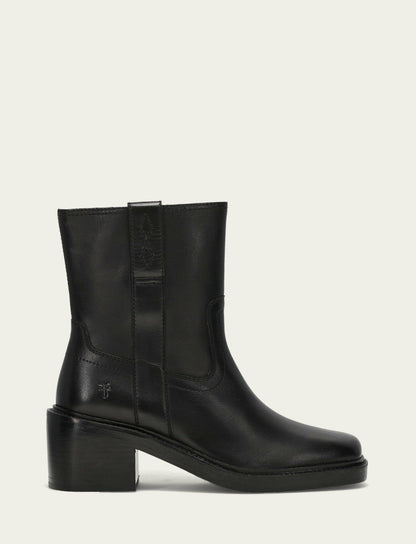Women's Black Kate Short Inside Zip Boot