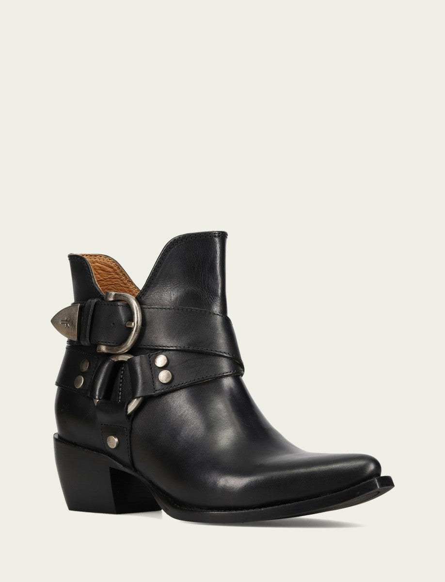 Women’s Black Sacha Multi-Strap Ankle Booties