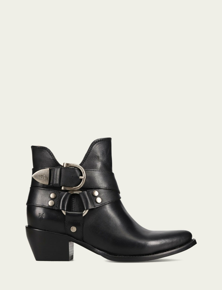 Women’s Black Sacha Multi-Strap Ankle Booties
