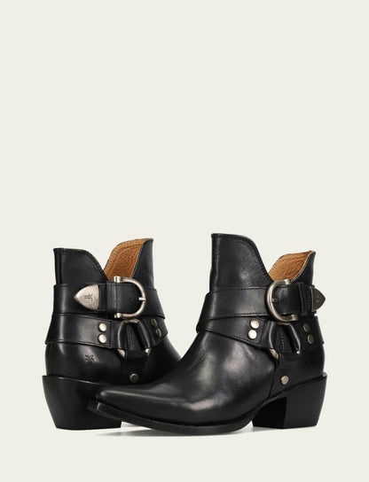 Women’s Black Sacha Multi-Strap Ankle Booties