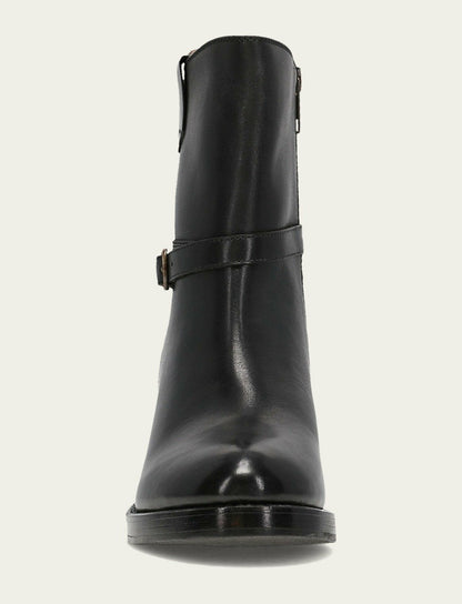 Women's Black Rylee Belted Inside Zip Boot