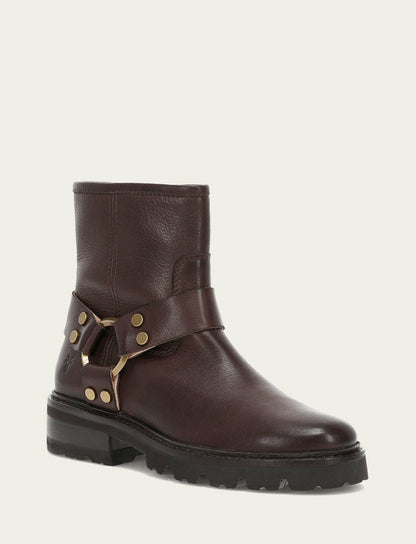 Women's Chocolate Olivia Harness Short Booties