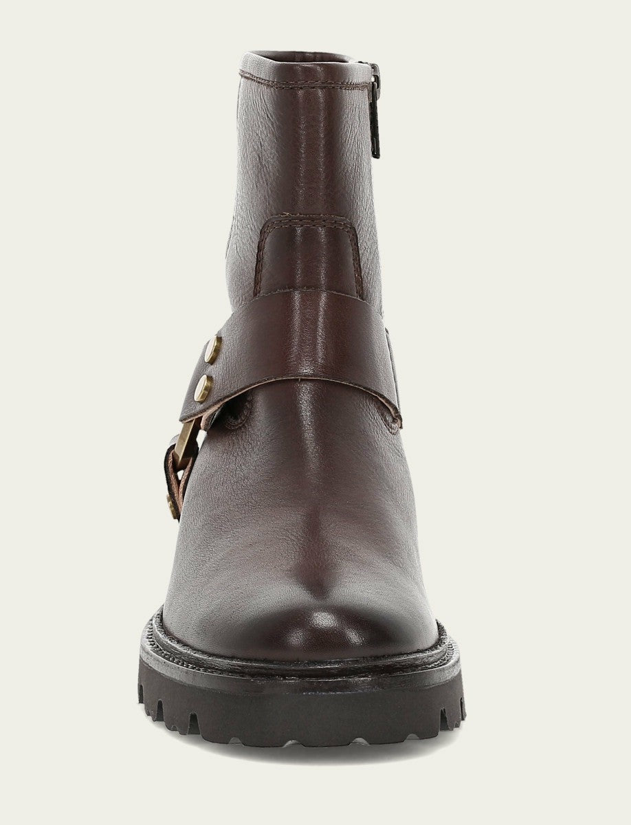 Women's Chocolate Olivia Harness Short Booties