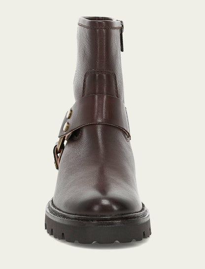 Women's Chocolate Olivia Harness Short Booties