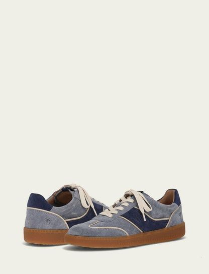 Women's Denim Milly Low Lace Casual Sneaker