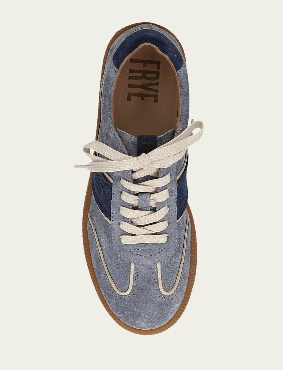 Women's Denim Milly Low Lace Casual Sneaker