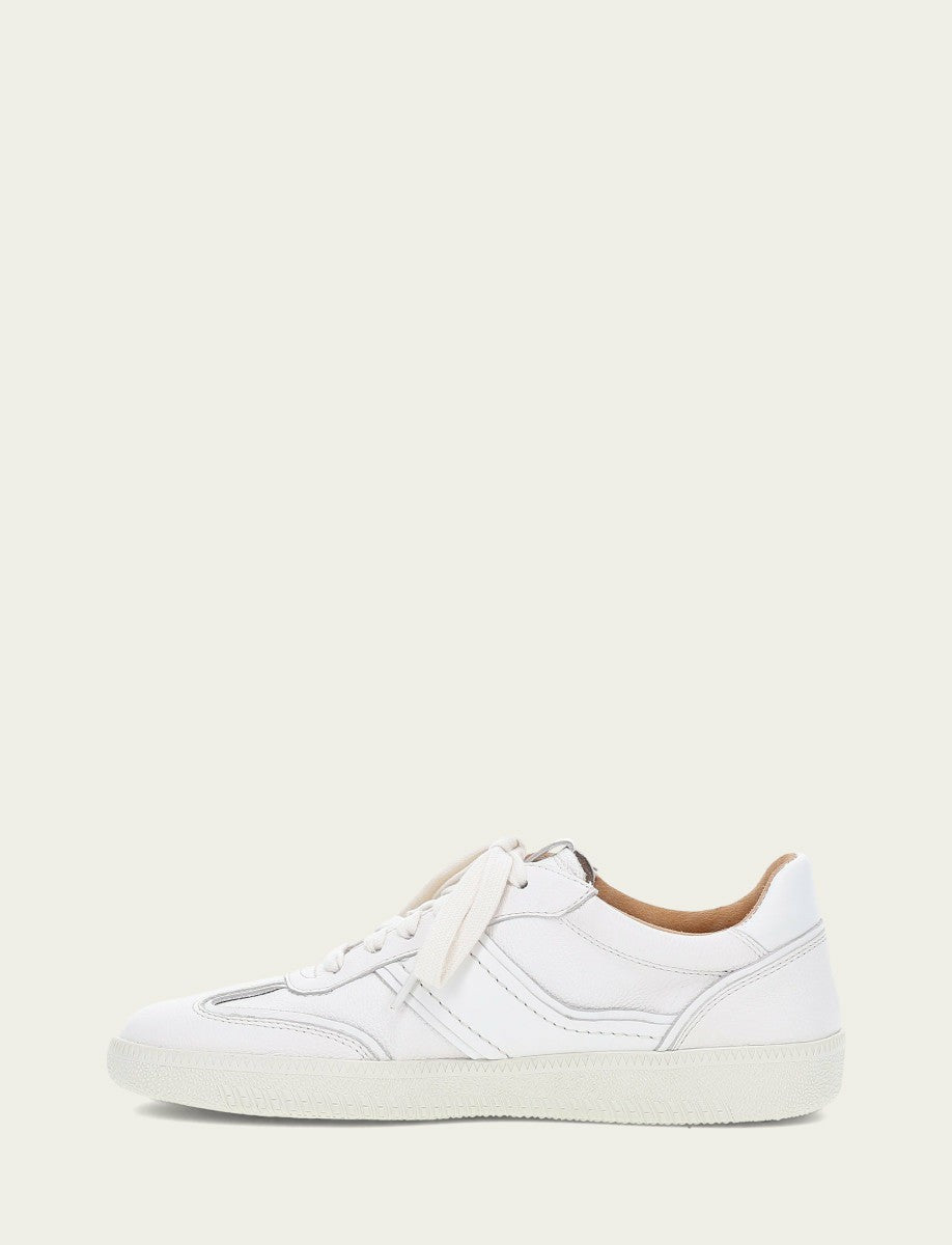 Women's White Milly Low Lace Sneakers