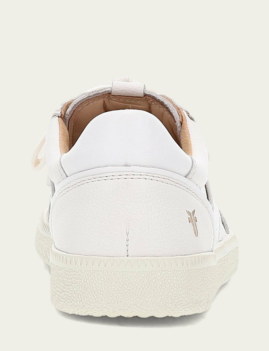 Women's White Milly Low Lace Sneakers