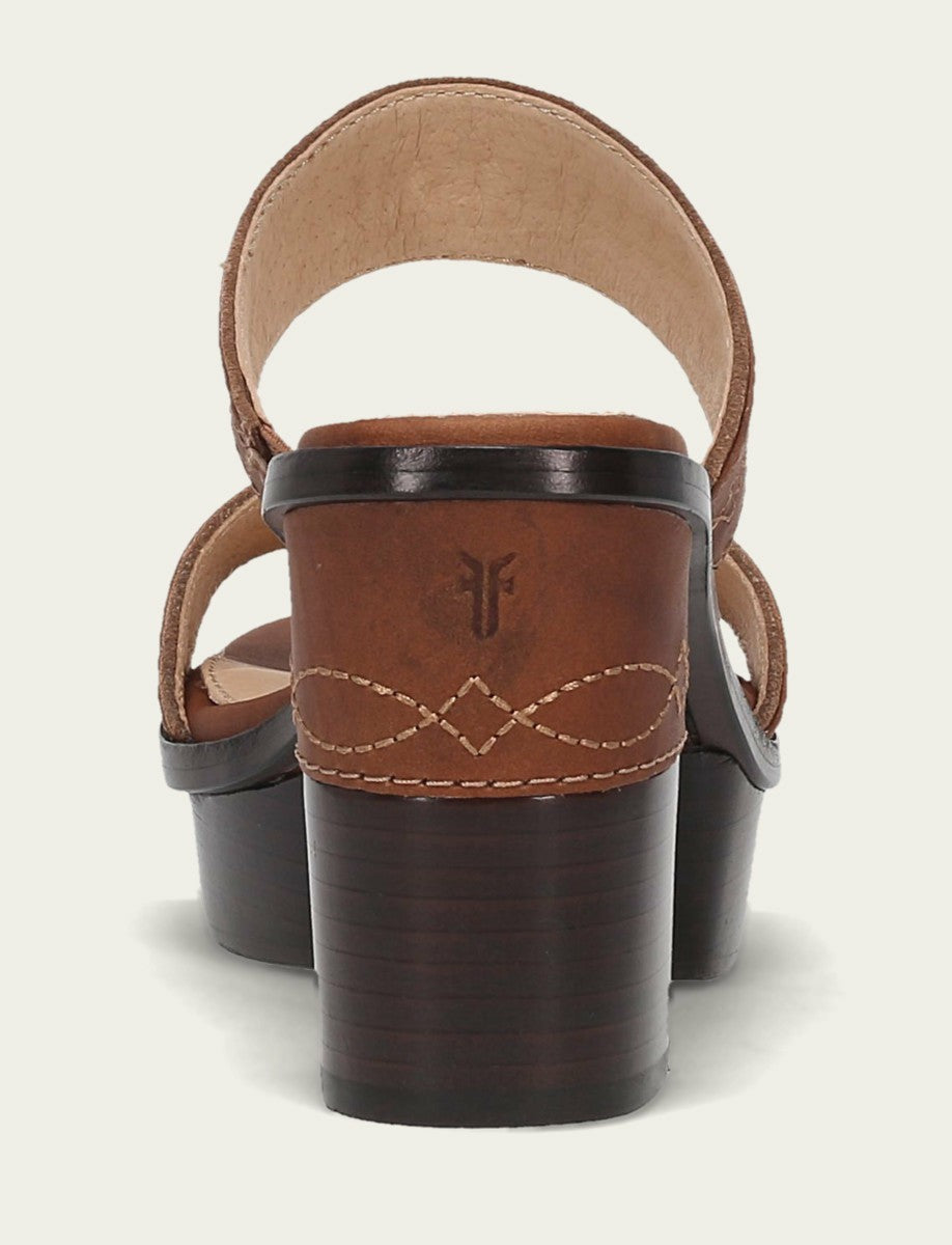 Women's Saddle Pipa Woodstock 2 Band Platform Sandals
