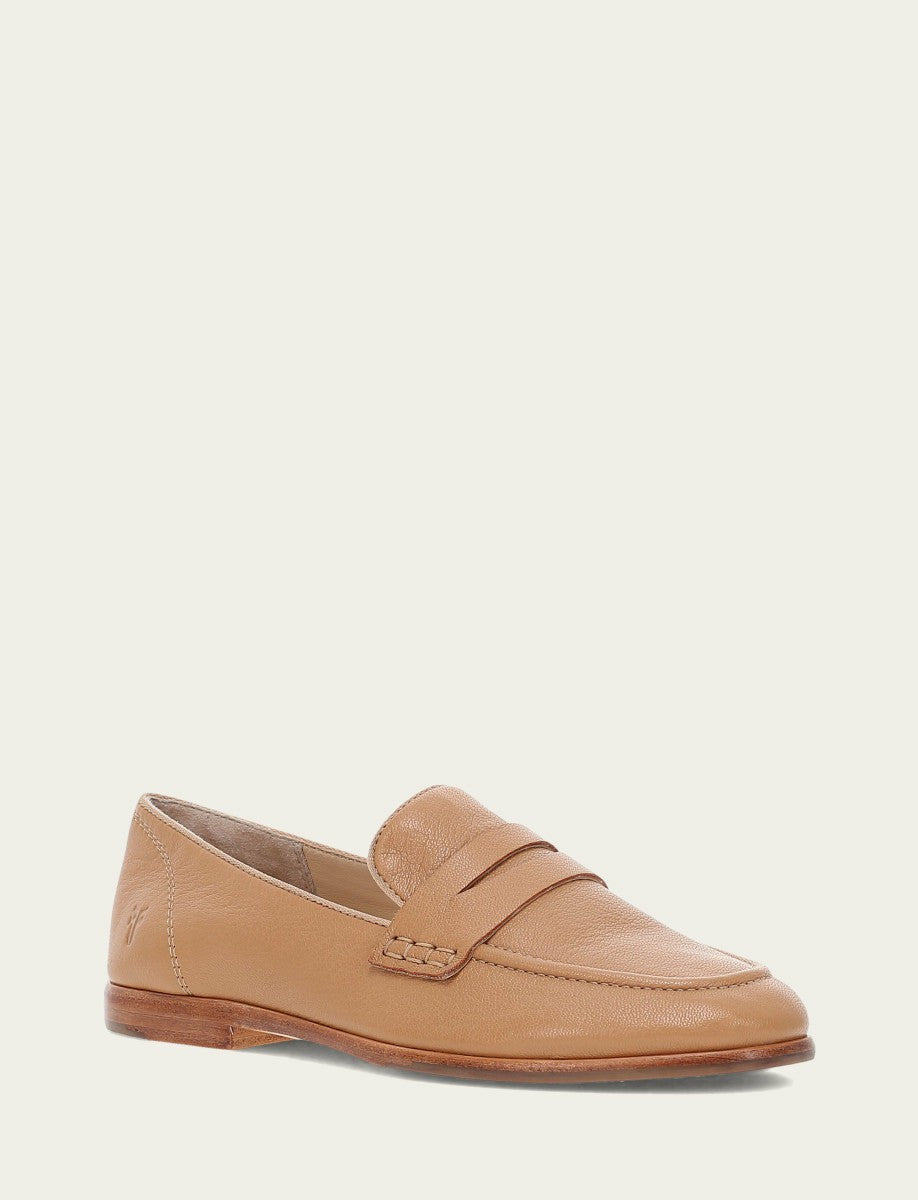 Women’s Tan Faith Leather Loafers