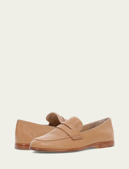Women’s Tan Faith Leather Loafers