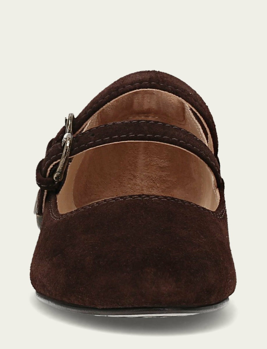Women's Chocolate Carson Multi Mary Jane Flat