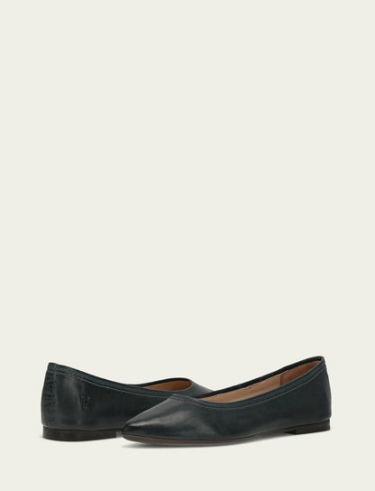 Women's Teal Heather Ballet Flat