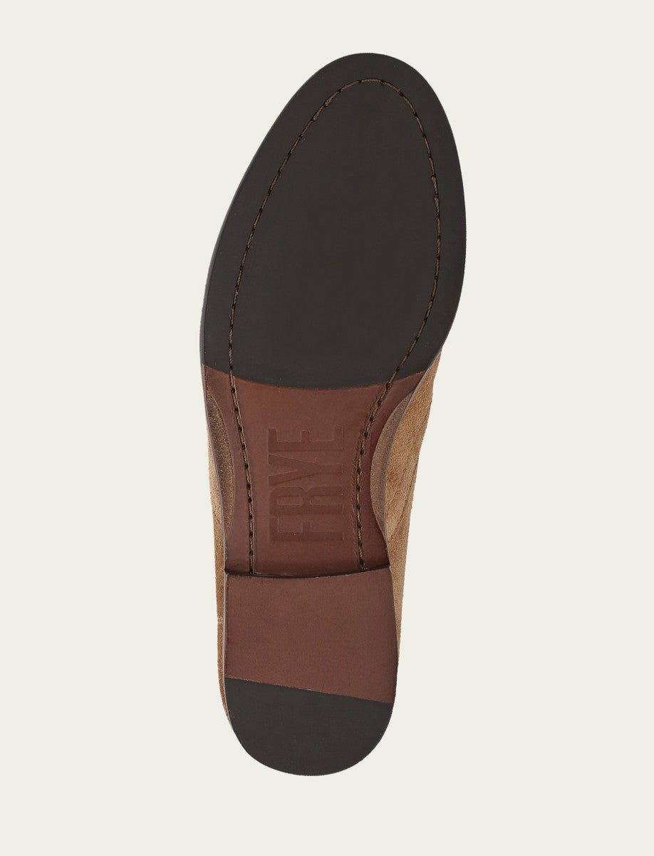 Women's Almond Suede Faith Slip On Loafer