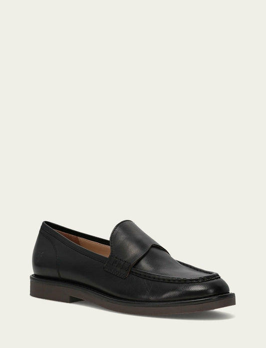 Women’s Black Harper Leather Loafers
