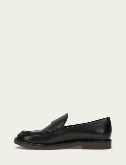 Women’s Black Harper Leather Loafers