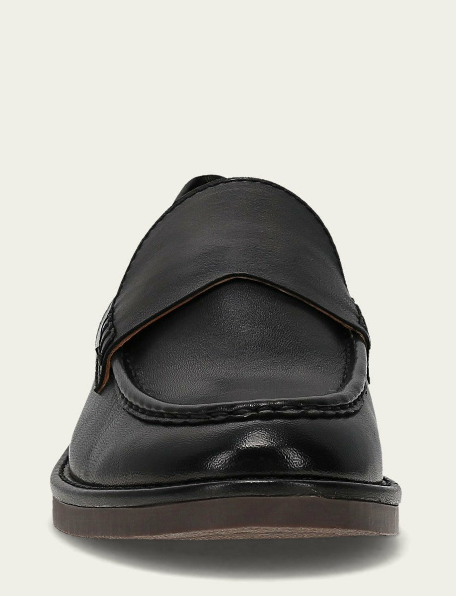 Women’s Black Harper Leather Loafers