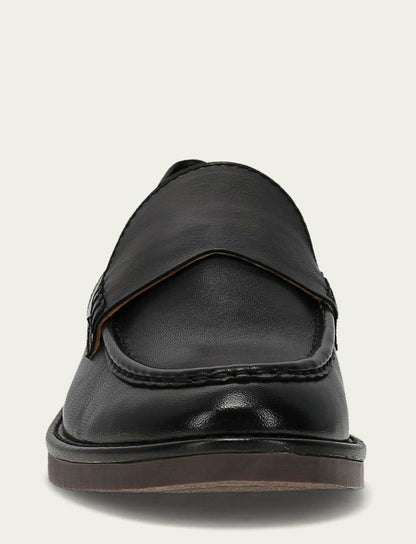 Women’s Black Harper Leather Loafers
