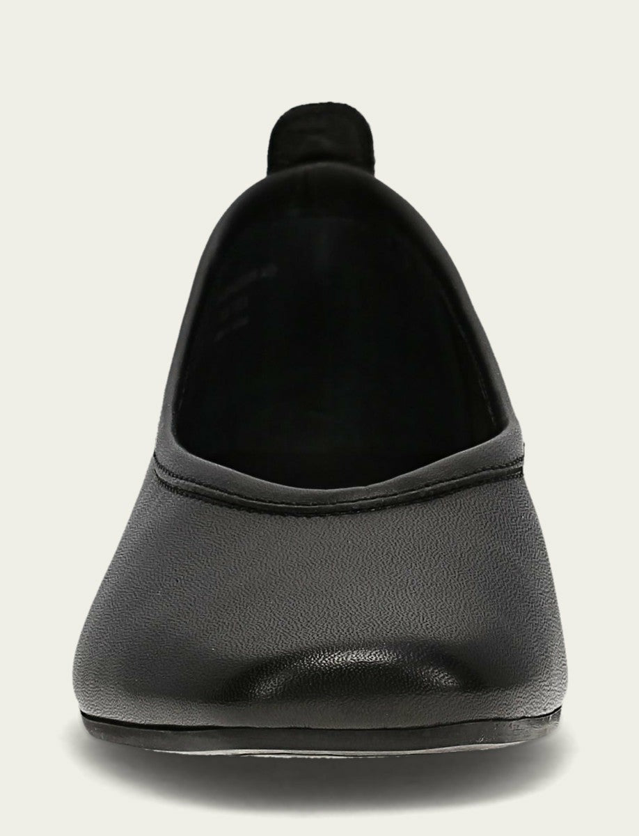 Women’s Black Hayley Leather Ballet Flats