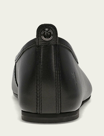 Women’s Black Hayley Leather Ballet Flats
