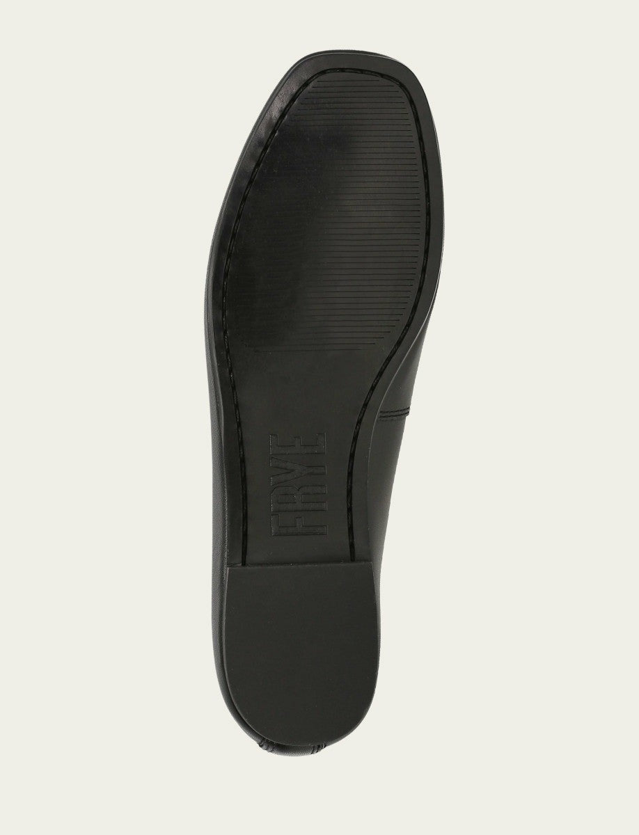 Women’s Black Hayley Leather Ballet Flats