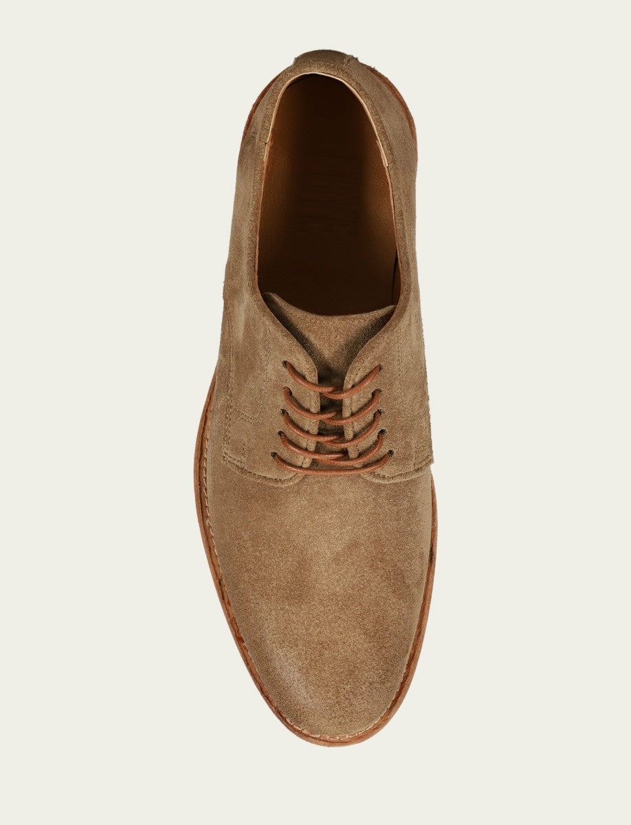 Men’s Mushroom Suede Tyler Flex Oxford Boots