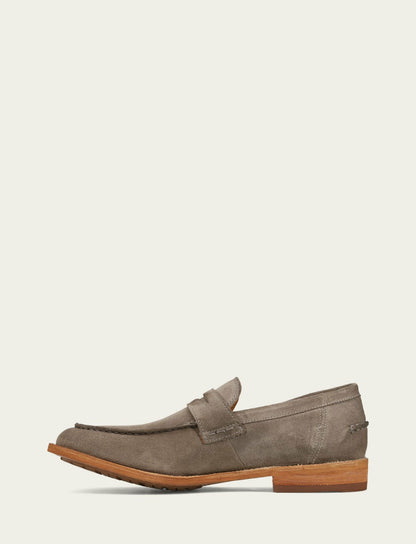 Men’s Steel Suede Tyler Flex Penny Casual Leather Shoes