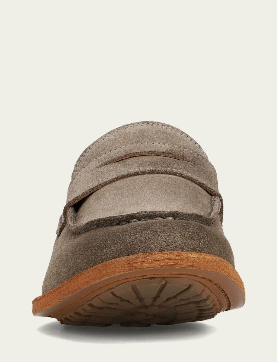 Men’s Steel Suede Tyler Flex Penny Casual Leather Shoes