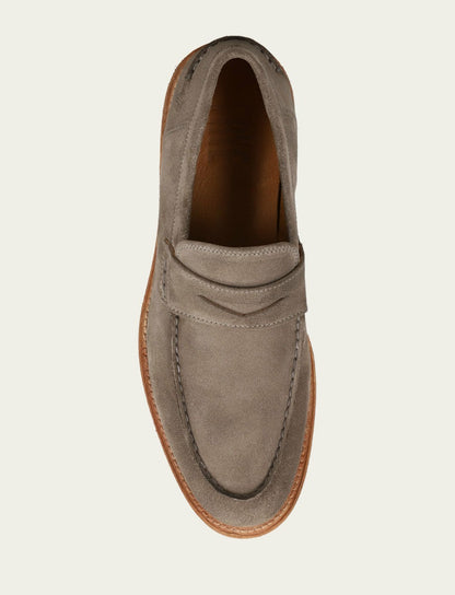Men’s Steel Suede Tyler Flex Penny Casual Leather Shoes