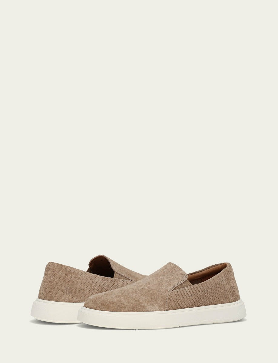 Men’s Mushroom Beau Twin Gore Suede Sneakers