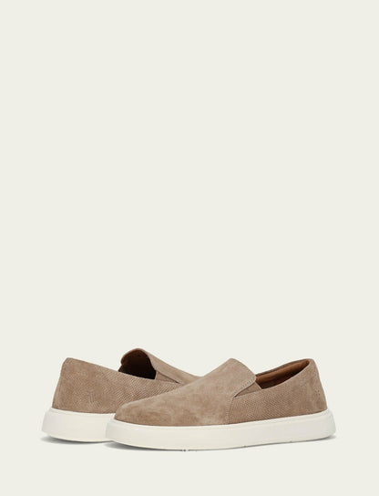 Men’s Mushroom Beau Twin Gore Suede Sneakers