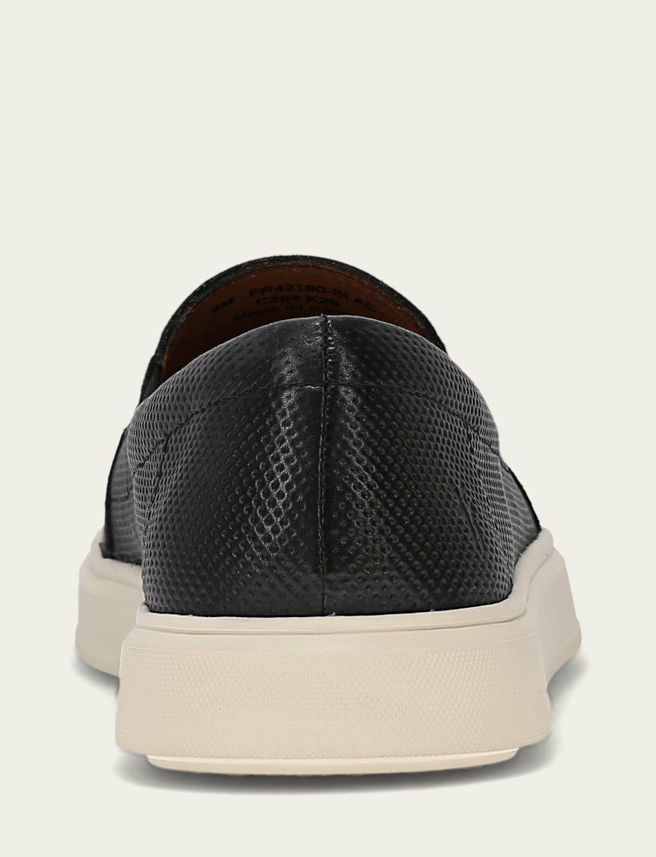 Men’s Black Beau Twin Gore Leather Sneakers