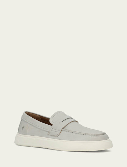 Men’s Beige Beau Penny Leather Sneakers