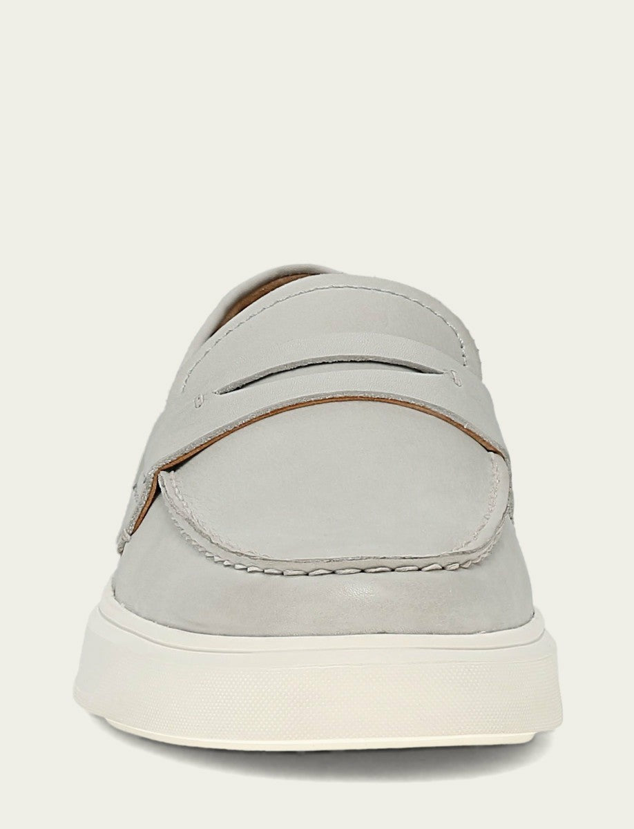 Men’s Beige Beau Penny Leather Sneakers