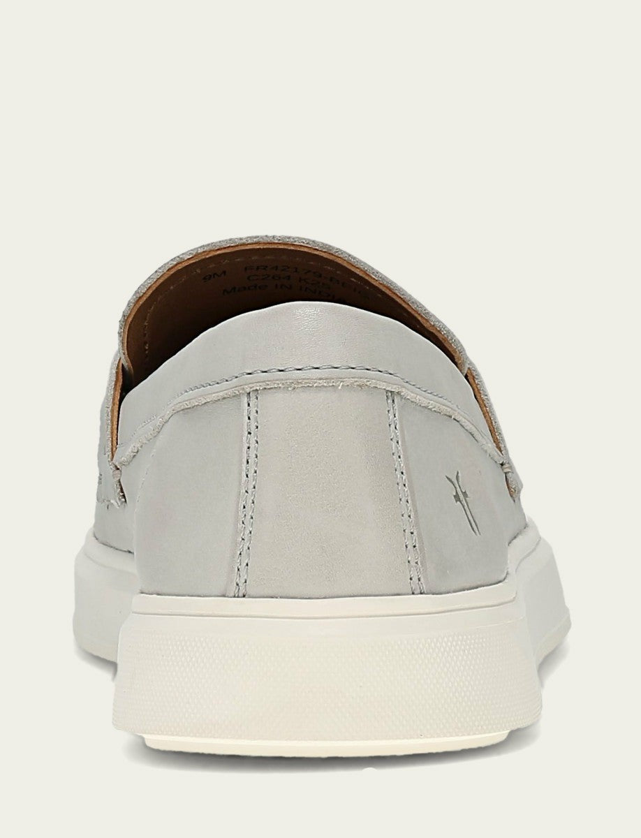 Men’s Beige Beau Penny Leather Sneakers