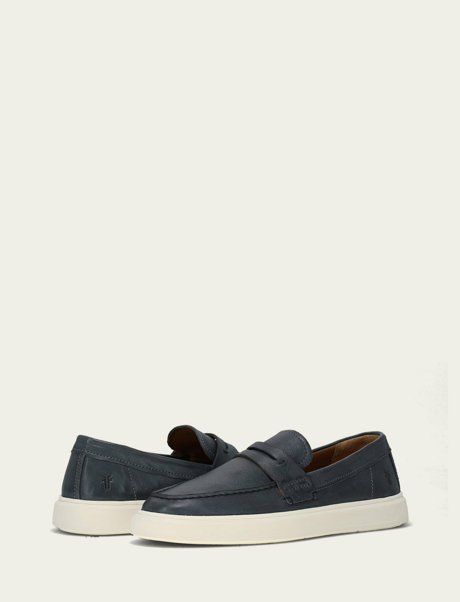 Men’s Denim Beau Penny Leather Sneakers