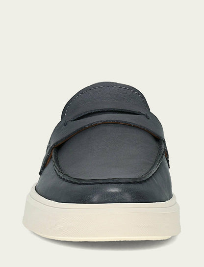 Men’s Denim Beau Penny Leather Sneakers