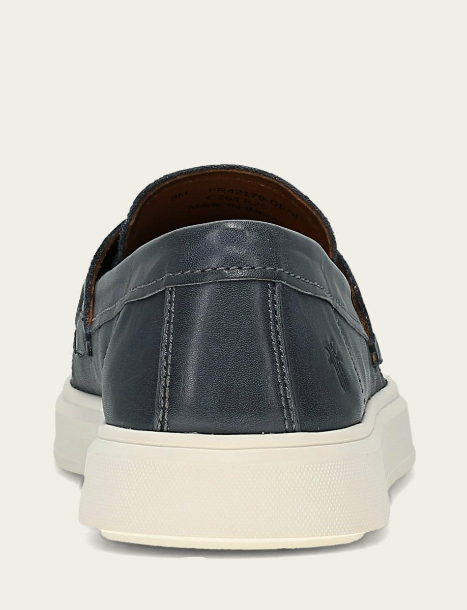 Men’s Denim Beau Penny Leather Sneakers