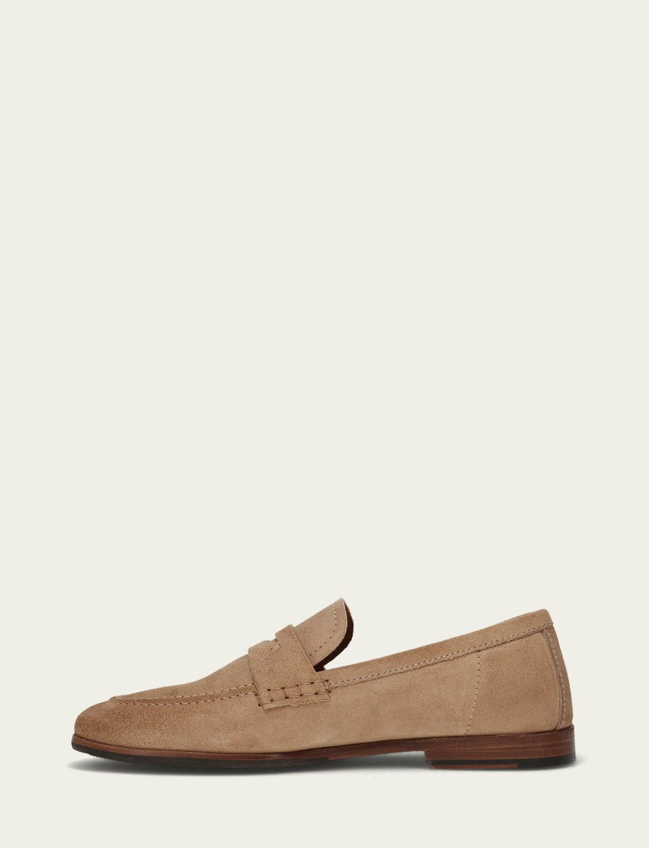 Men’s Dune Suede Graham Penny Casual Leather Shoes