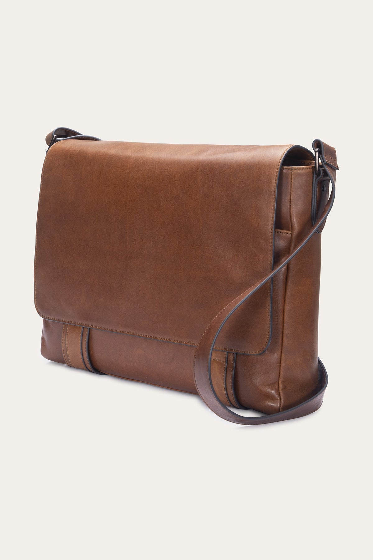 Men's Cognac Logan Messenger Bag