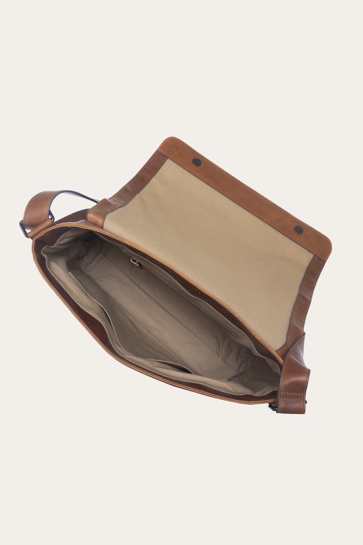 Men's Cognac Logan Messenger Bag
