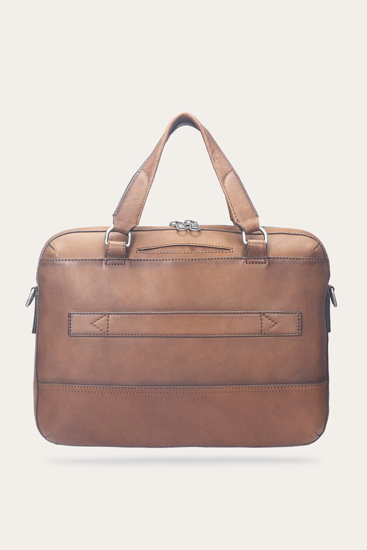 Nash Cognac Briefcase