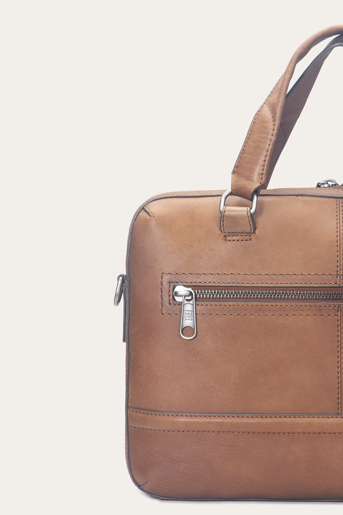 Nash Cognac Briefcase