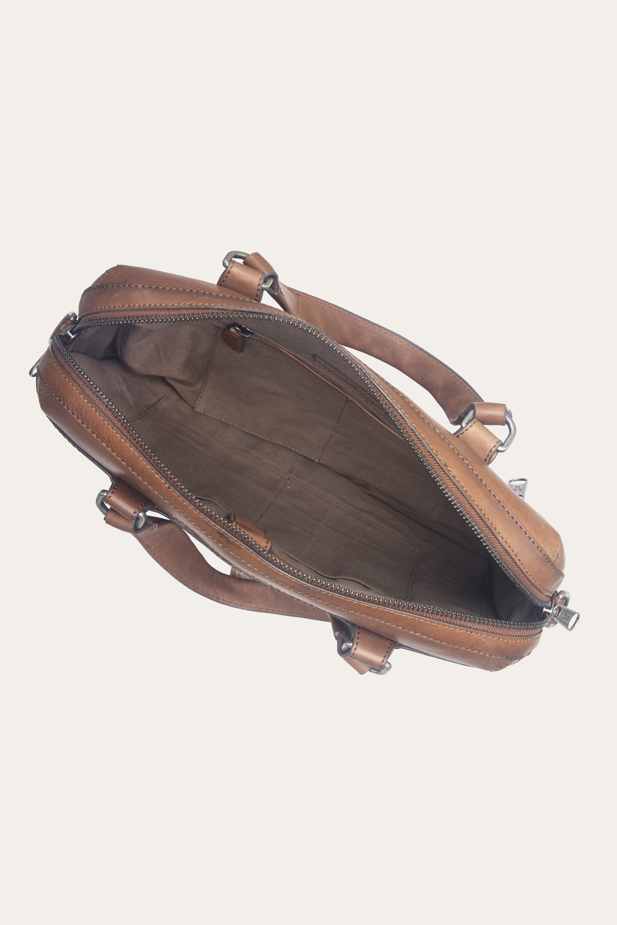Nash Cognac Briefcase