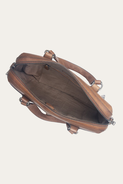 Nash Cognac Briefcase