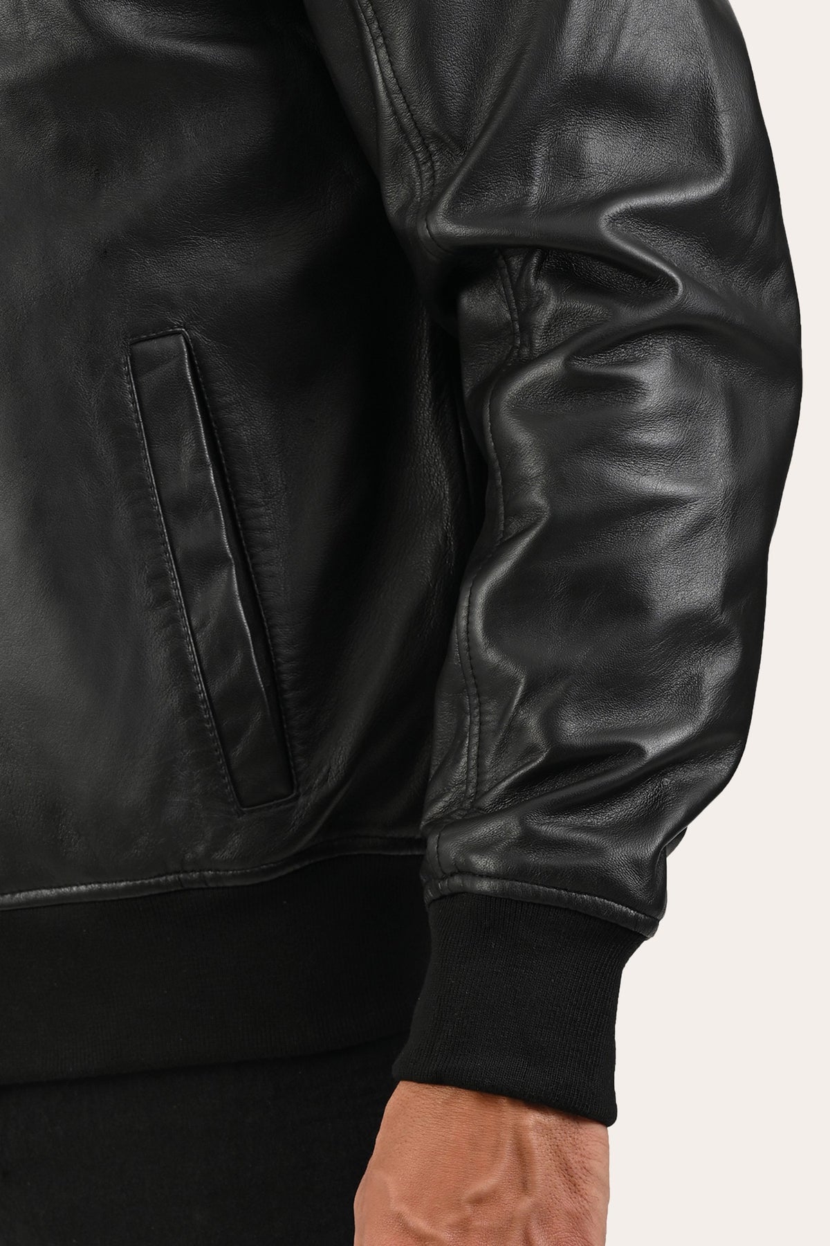 Men's Black Nashville Leather Jacket